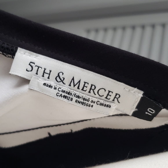 Black and white dress - Picture 4 of 4